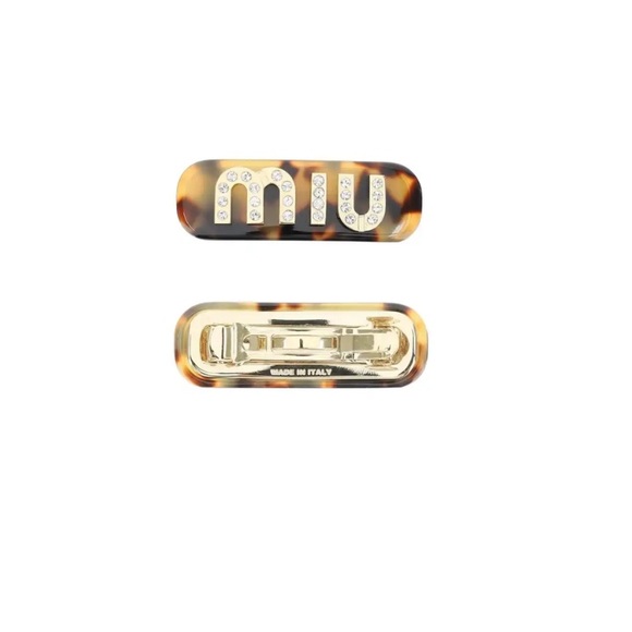 MIU MIU
Logo hair clips Miu Miu - Picture 4 of 6
